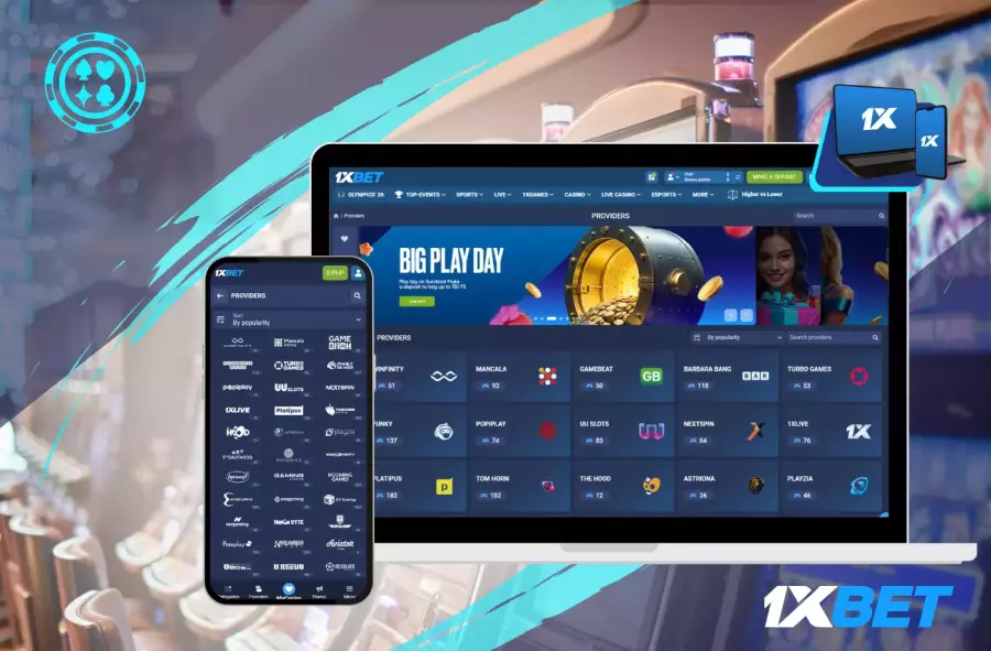 1xBet Casino Games